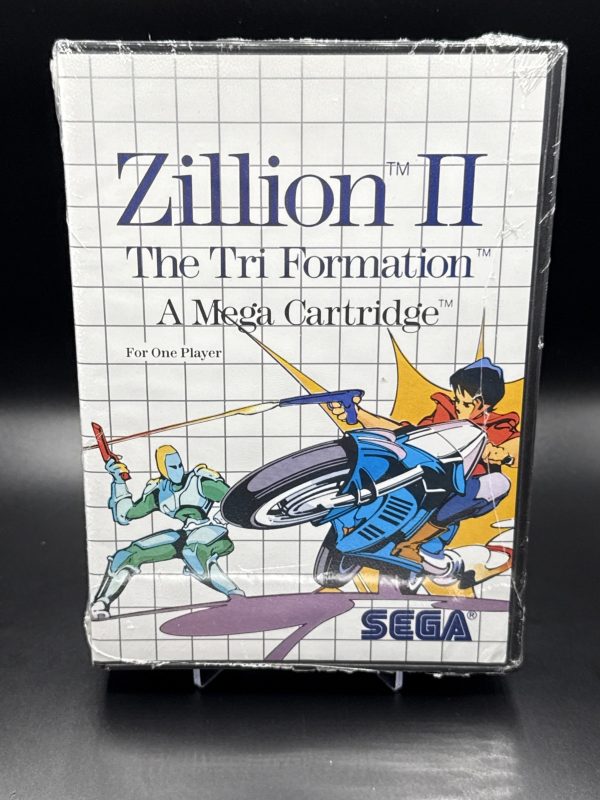Zillion II: The Tri Formation (Sega Master System SMS) NEW FACTORY SEALED, RARE!