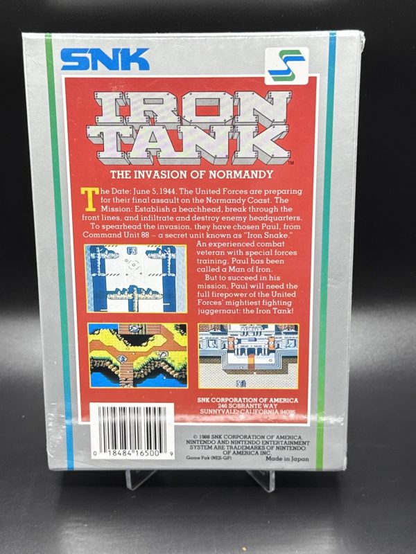 Iron Tank: The Invasion of Normandy (Nintendo, 1988) New Factory Sealed NES MINT