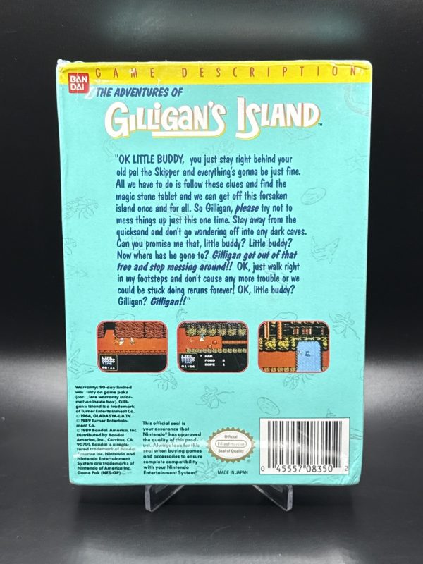 The Adventures of Gilligan's Island NES Nintendo New factory Sealed OOP Bandai