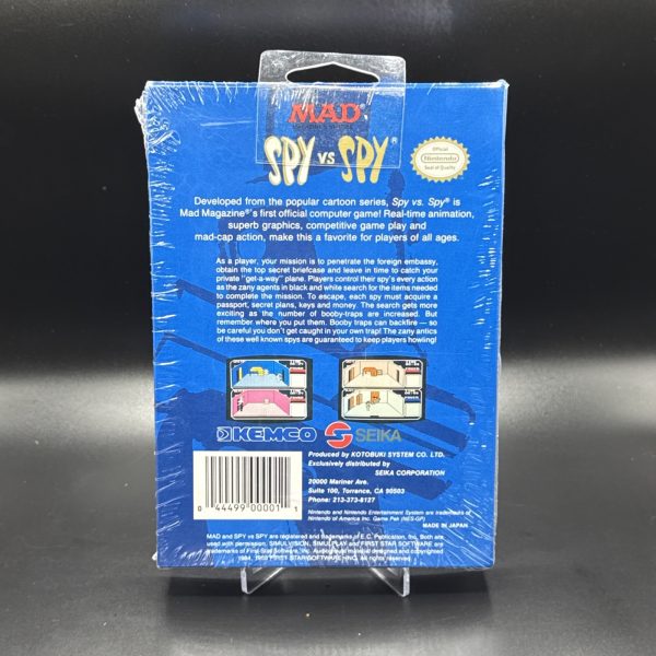 Spy Vs Spy Nintendo NES NEW Factory Sealed REV-A Mint