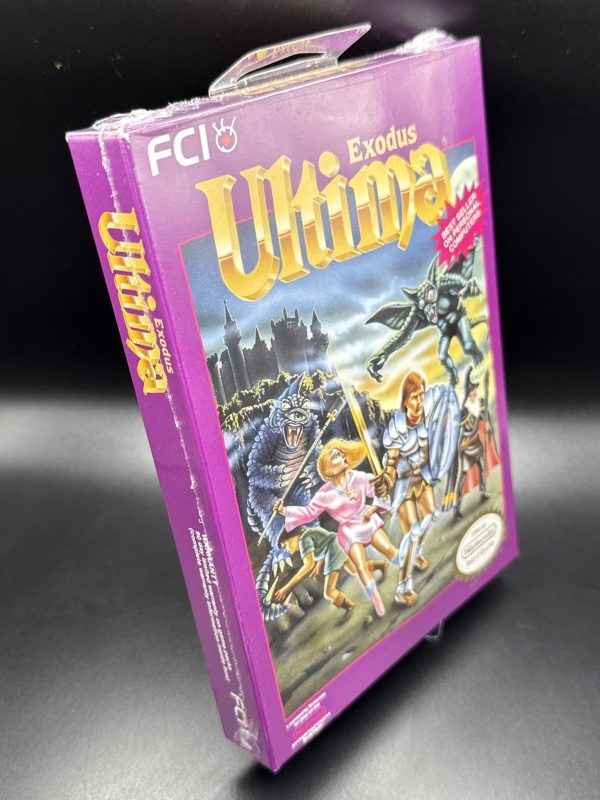 NES Nintendo Game ULTIMA: EXODUS New / Sealed