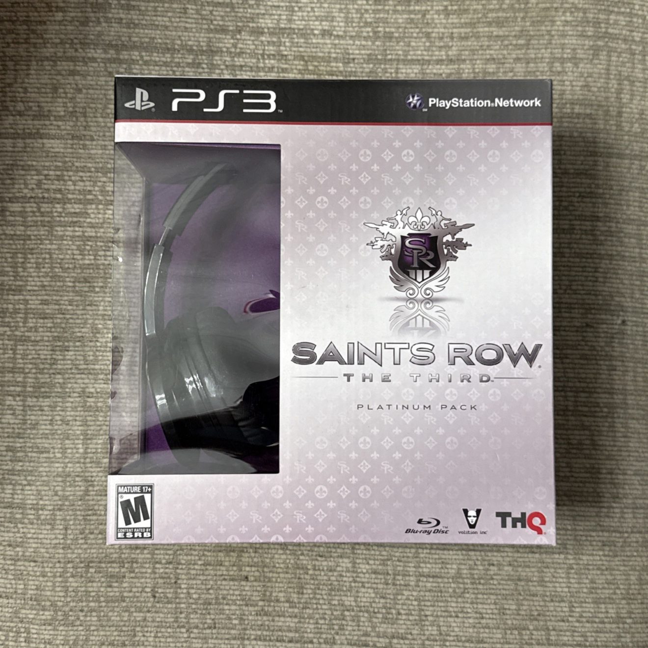 Saints Row: The Third - Platinum Pack Sony PlayStation 3, 2011 BRAND NEW SEALED
