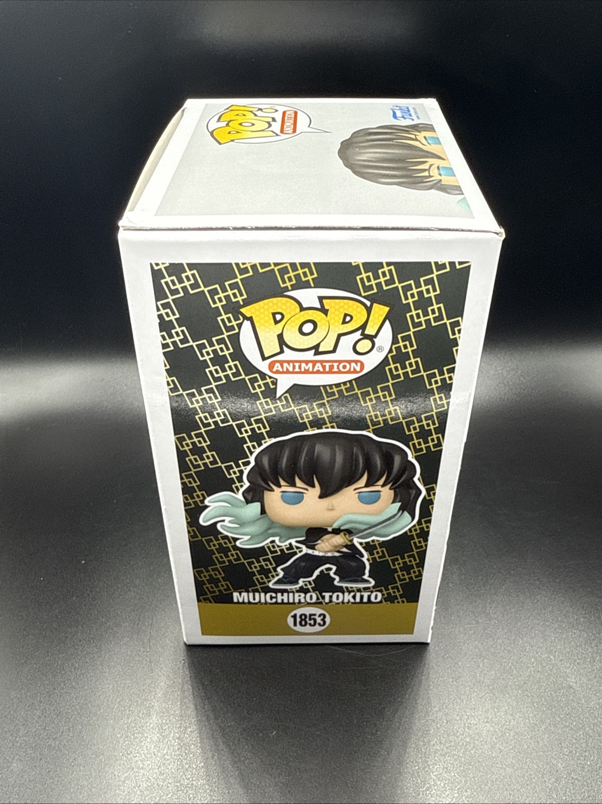 Demon Slayer Muichiro Tokito Funko Pop Signed Inscribed by Griffin Burns COA