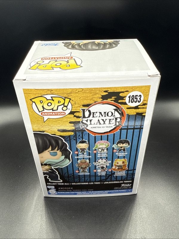 Demon Slayer Muichiro Tokito Funko Pop Signed Inscribed by Griffin Burns COA