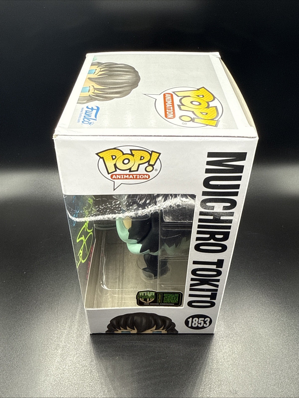 Demon Slayer Muichiro Tokito Funko Pop Signed Inscribed by Griffin Burns COA