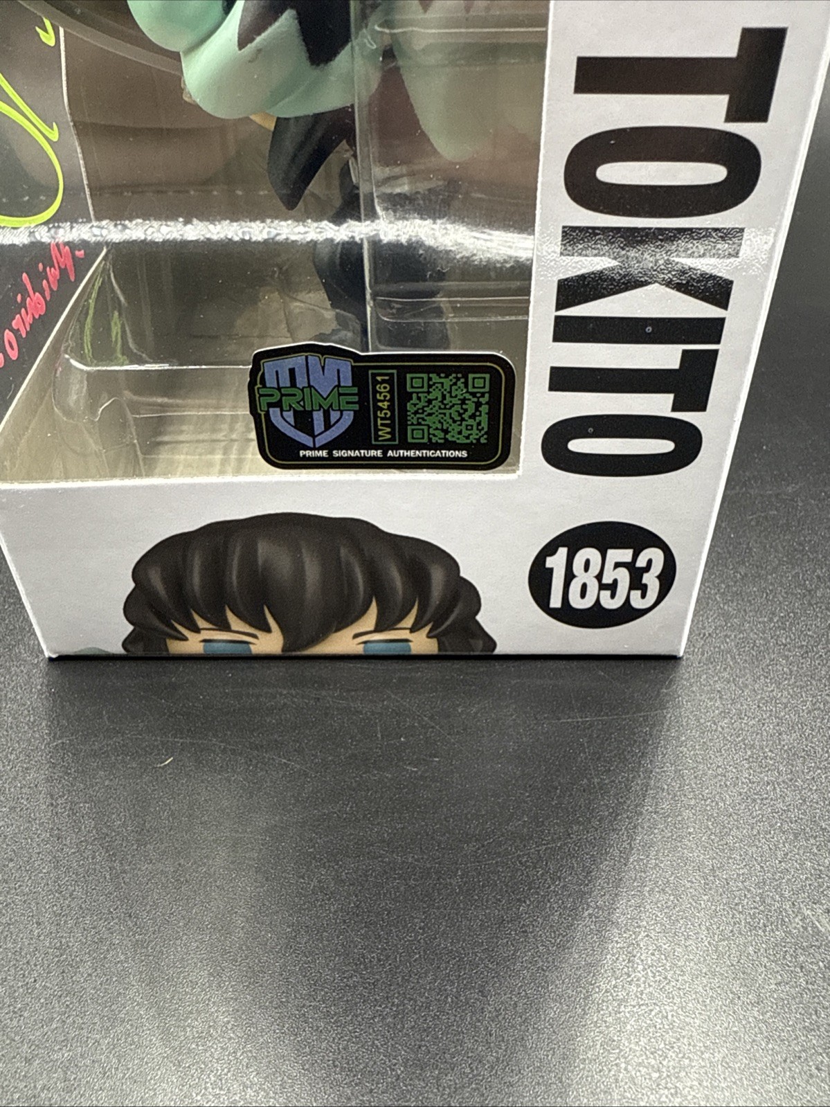 Demon Slayer Muichiro Tokito Funko Pop Signed Inscribed by Griffin Burns COA
