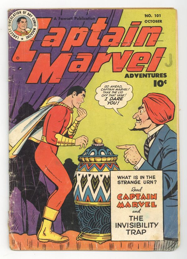 Captain Marvel Adventures #101 Fawcett 1949