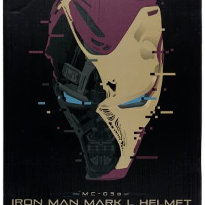 BEAST KINGDOM Marvel Avengers Endgame Iron Man Mark-L Helmet Battle Damaged NEW