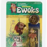 Star Wars Ewoks Cartoon Lady Gorneesh AFA Y-75 Kenner Canada, 1985 EX+/NM RARE!