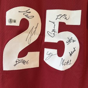 Team Signed Alabama Basketball Jersey Custom XL Beckett COA March Maddnes Sears