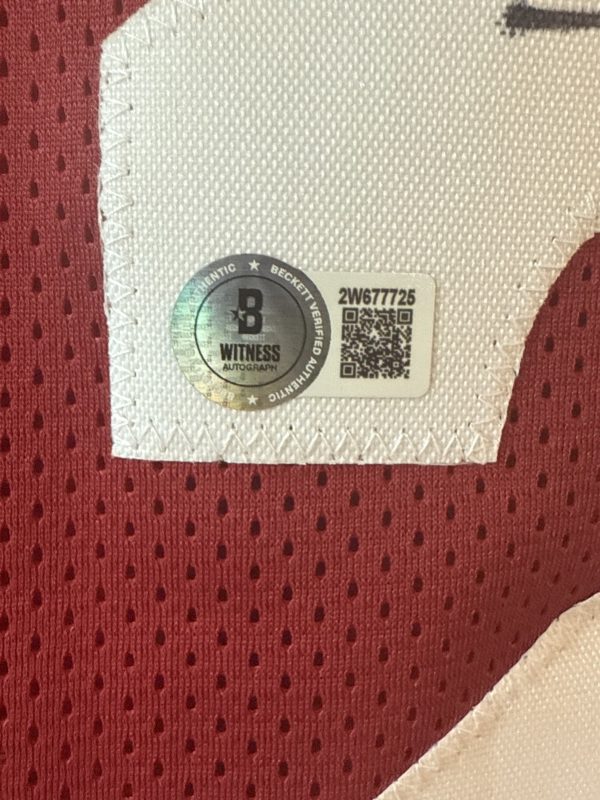 Team Signed Alabama Basketball Jersey Custom XL Beckett COA March Maddnes Sears