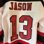 ARI LEHMAN SIGNED FRIDAY THE 13th jersey KILL FOR MOTHER BECKETT COA XXXL JASON