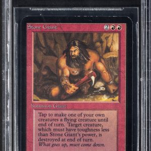 BGS 8.5 Alpha Stone Giant MTG Graded NM-MT+ Uncommon vintage 93/94