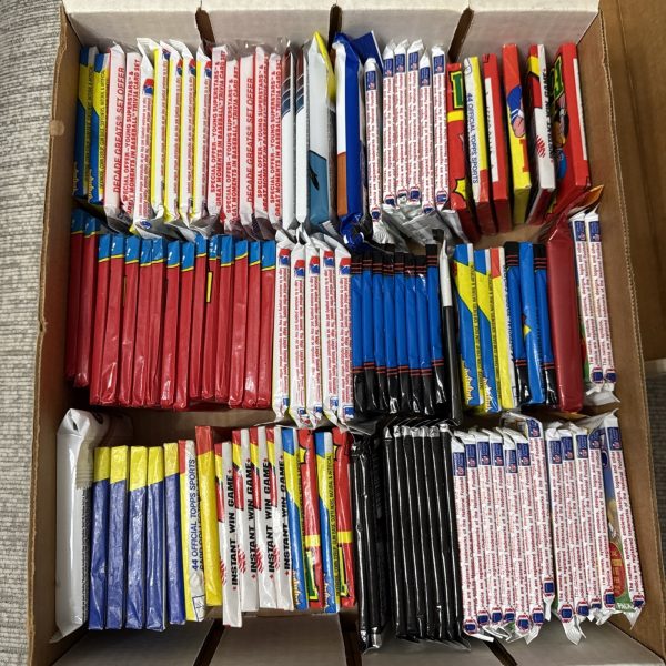 HUGE Lot of 100 Unopened Wax & Foil Packs Baseball NFL Hockey 1980s To Present