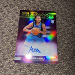Melvin Ajinca Rookie Auto 2024-25 Hoops Rookie Ink #RI-MEL - Dallas Mavericks