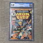Marvel Premiere #15, 1974, CGC 5.5, 1st Iron Fist Mark Jewelers Insert