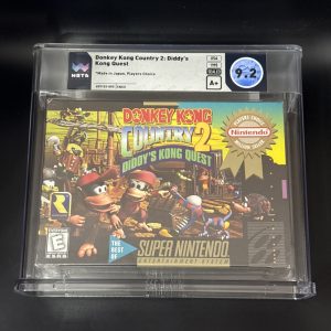 Super Nintendo SNES Donkey Kong Country 2: Diddy's Kong Quest (1995) WATA 9.2
