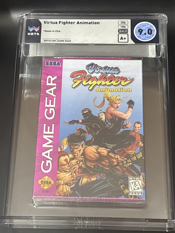 Virtua Fighter Animation (Sega Game Gear) WATA 9.0 A+ New Sealed Graded CGC VGA
