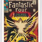 Fantastic Four 53 CGC 9.0 OW/W(1966 Marvel) 2nd App of Black Panther , 1st Klaw