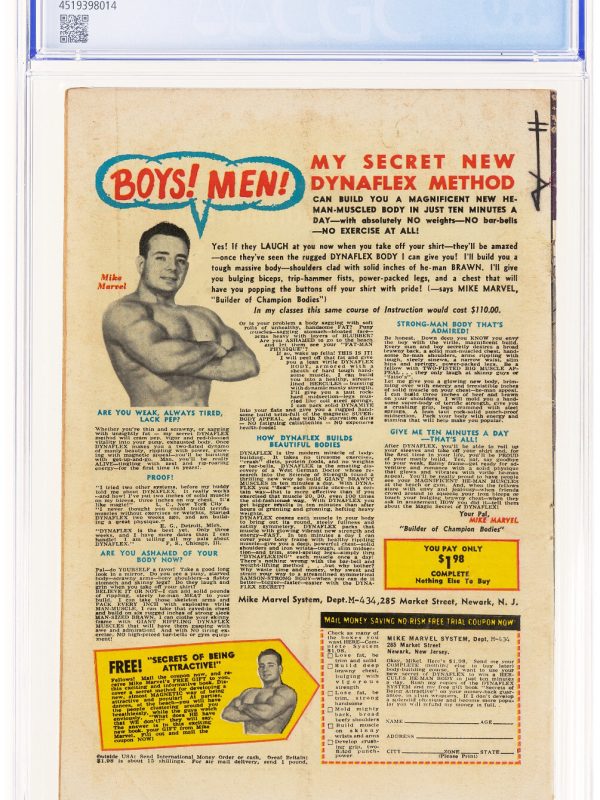 Daredevil #6 CGC 4.0, 1st Appearance Of Mister Fear, Lee and Wood, Marvel 1965!
