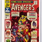 The Avengers Annual #1 (Marvel, 1967) CGC FN+ 6.5 Off-white to white pages