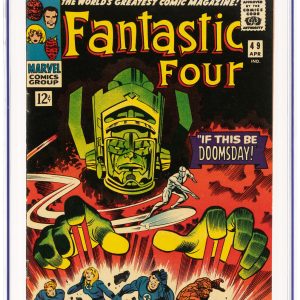 Fantastic Four #49 (Marvel, 1966) CGC VF+ 8.5 Cream to off-white pages