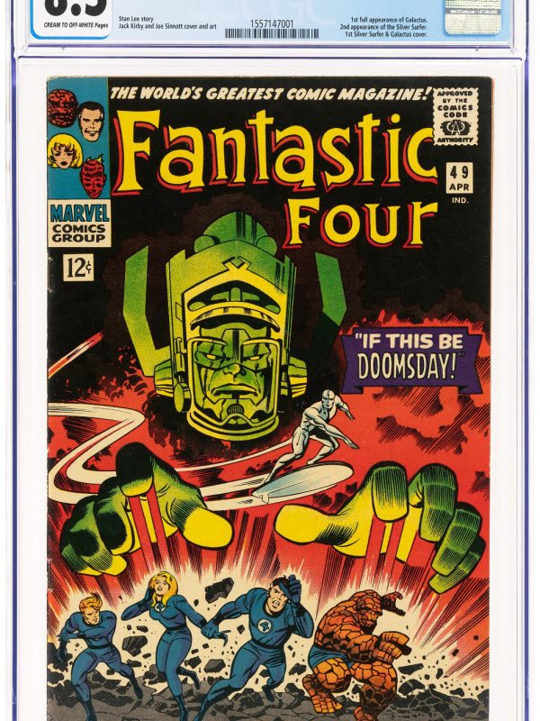 Fantastic Four #49 (Marvel, 1966) CGC VF+ 8.5 Cream to off-white pages