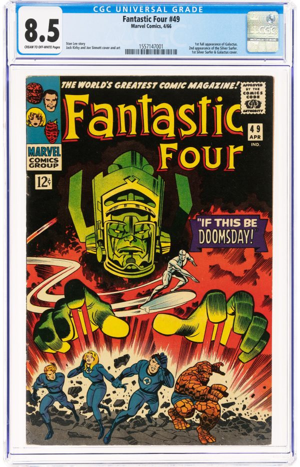 Fantastic Four #49 (Marvel, 1966) CGC VF+ 8.5 Cream to off-white pages