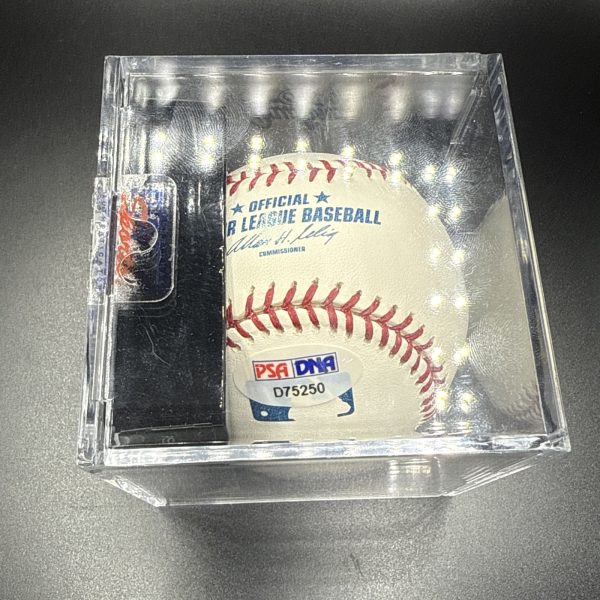 Orlando Cepeda Giants Signed HOF 99 Autograph OMLB Baseball PSA DNA Mint 9 W COA