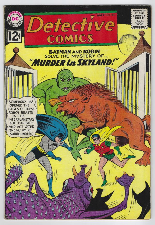 Detective Comics: # 303 VF- Murder In Skyland DC Comics FN/VF 7.0