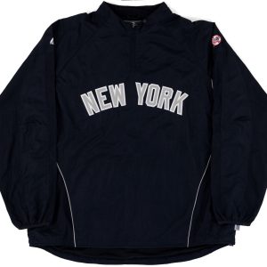 2010 C.C. Sabathia Game Worn New York Yankees Jacket 3XL Steiner Sports COA