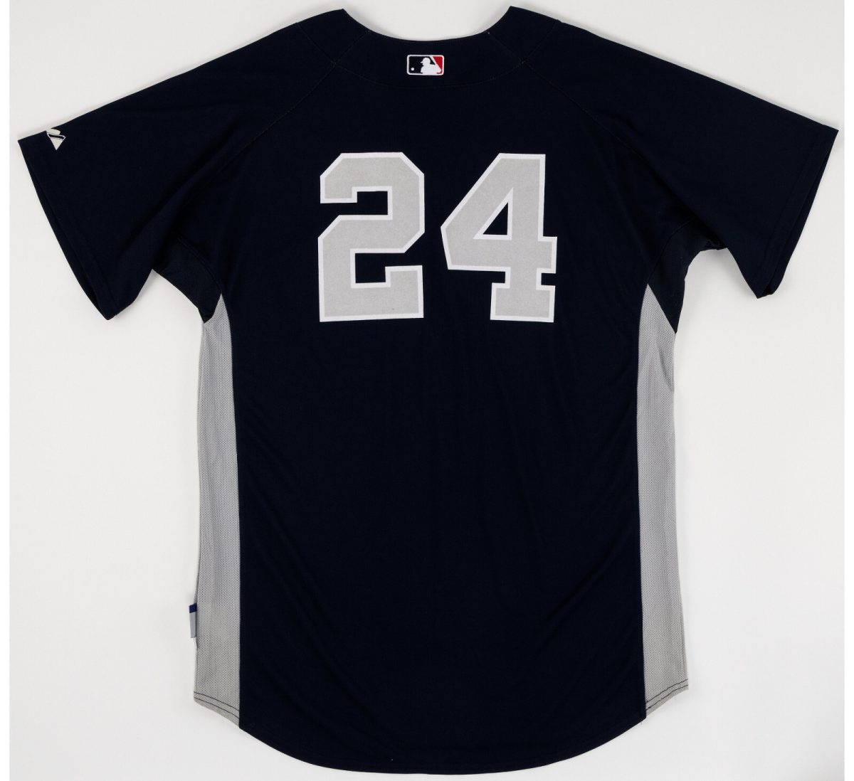 2009 Robinson Cano Worn New York Yankees Batting Practice Jersey Steiner COA