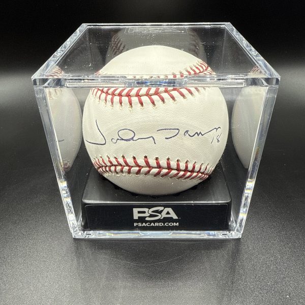 Johnny Damon Autographed SIGNED ROMLB Baseball Ball MLB Authentic Yankees PSA