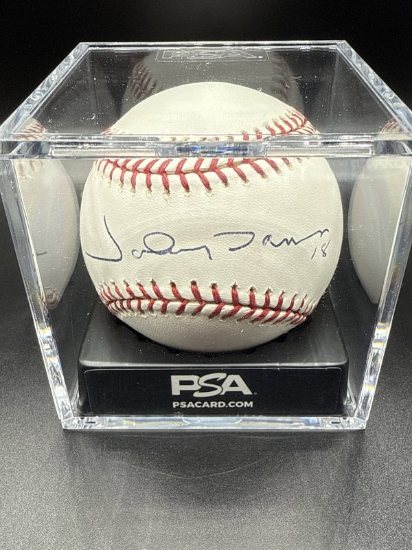 Johnny Damon Autographed SIGNED ROMLB Baseball Ball MLB Authentic Yankees PSA