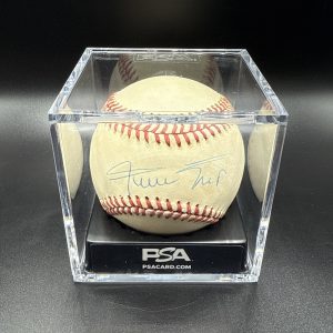 Willie Mays Signed Autographed National League Baseball Ball PSA LOA