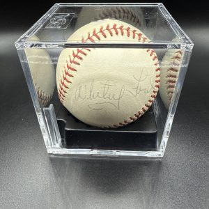 Mickey Mantle Whitey Ford HOF NY Yankees Signed OAL Baseball PSA/DNA AUTO LOA