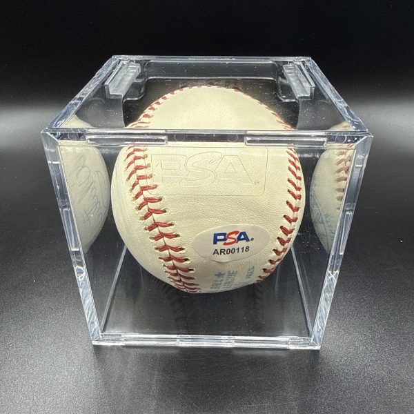Mickey Mantle Whitey Ford HOF NY Yankees Signed OAL Baseball PSA/DNA AUTO LOA