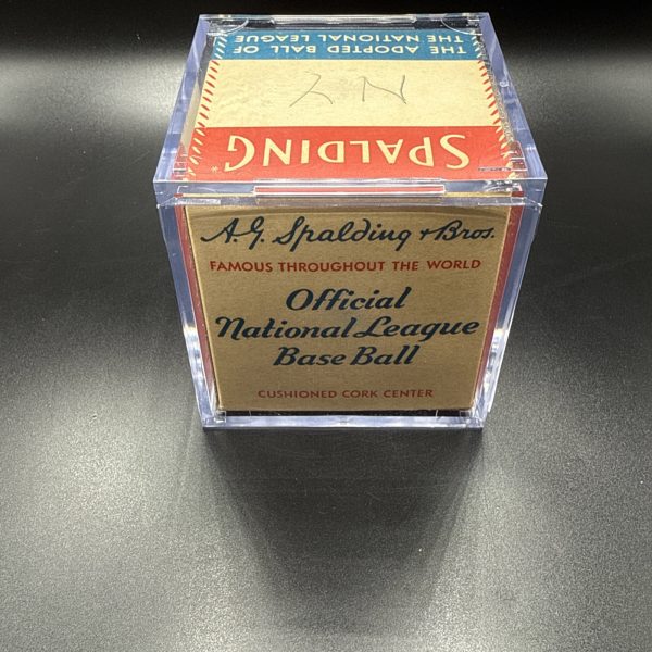 1955 New York Giants Team Signed (24) Baseball. Mays, Wilhelm PSA/DNA NM- MT 8