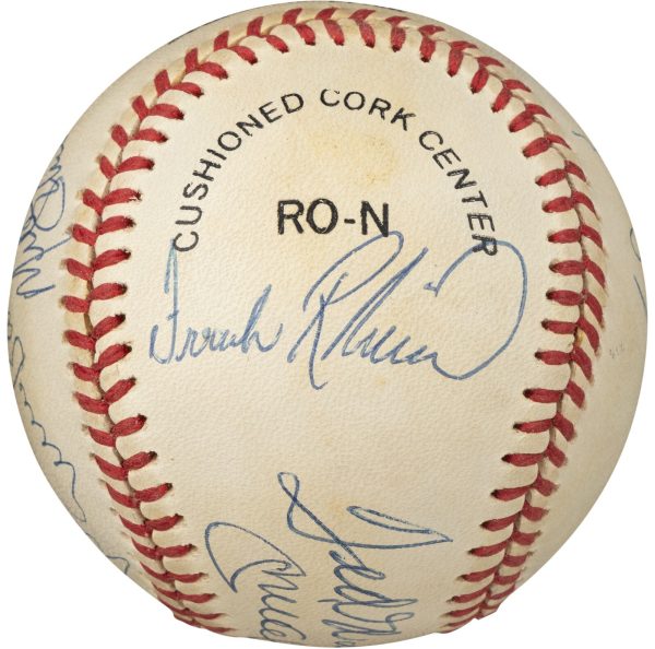 500 Home Run Club Multi Signed by 11 OAL Baseball Mickey Mantle PSA