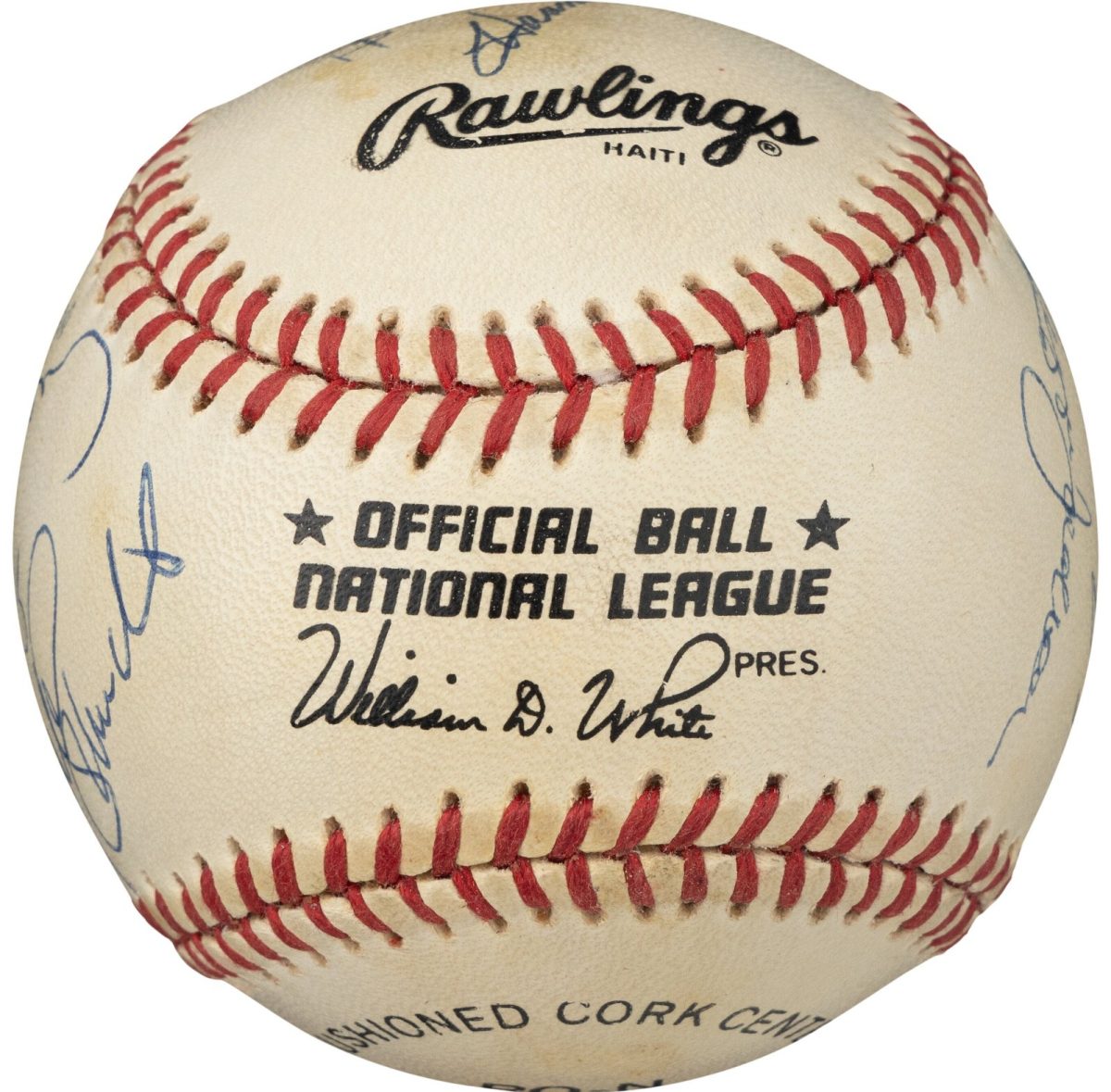 500 Home Run Club Multi Signed by 11 OAL Baseball Mickey Mantle PSA