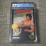 Rambo (Nintendo NES) CIB GRADED CGC 7.5