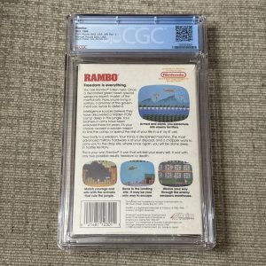 Rambo (Nintendo NES) CIB GRADED CGC 7.5