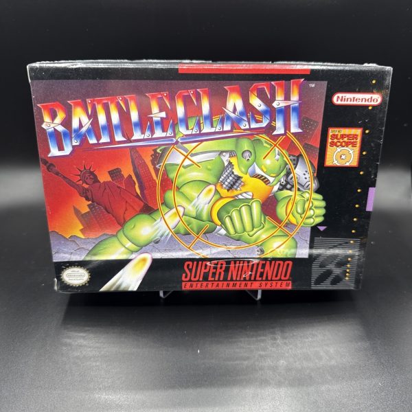 Battle Clash (SNES) Super Nintendo Brand New Sealed Plastic Wear BNIB Authentic