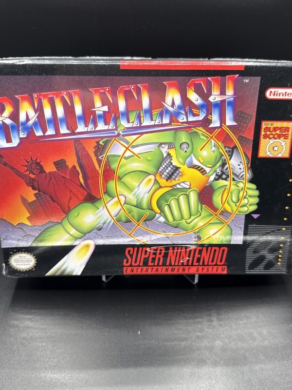 Battle Clash (SNES) Super Nintendo Brand New Sealed Plastic Wear BNIB Authentic