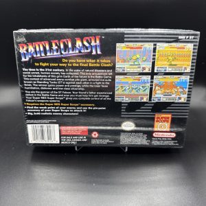 Battle Clash (SNES) Super Nintendo Brand New Sealed Plastic Wear BNIB Authentic
