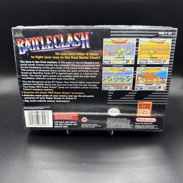Battle Clash (SNES) Super Nintendo Brand New Sealed Plastic Wear BNIB Authentic