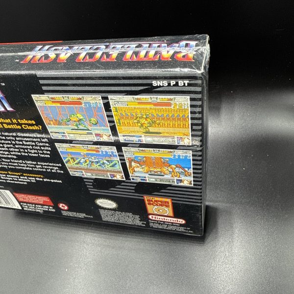 Battle Clash (SNES) Super Nintendo Brand New Sealed Plastic Wear BNIB Authentic