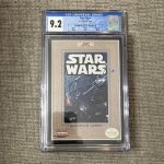 Star Wars (Nintendo NES) CGC 9.2 CIB Lucasfilm Games