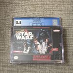 Super Star Wars - Super Nintendo Snes - CIB Graded CGC 8.5 NOT WATA