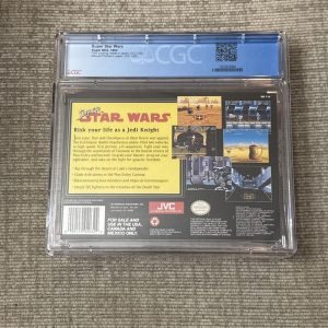 Super Star Wars - Super Nintendo Snes - CIB Graded CGC 8.5 NOT WATA
